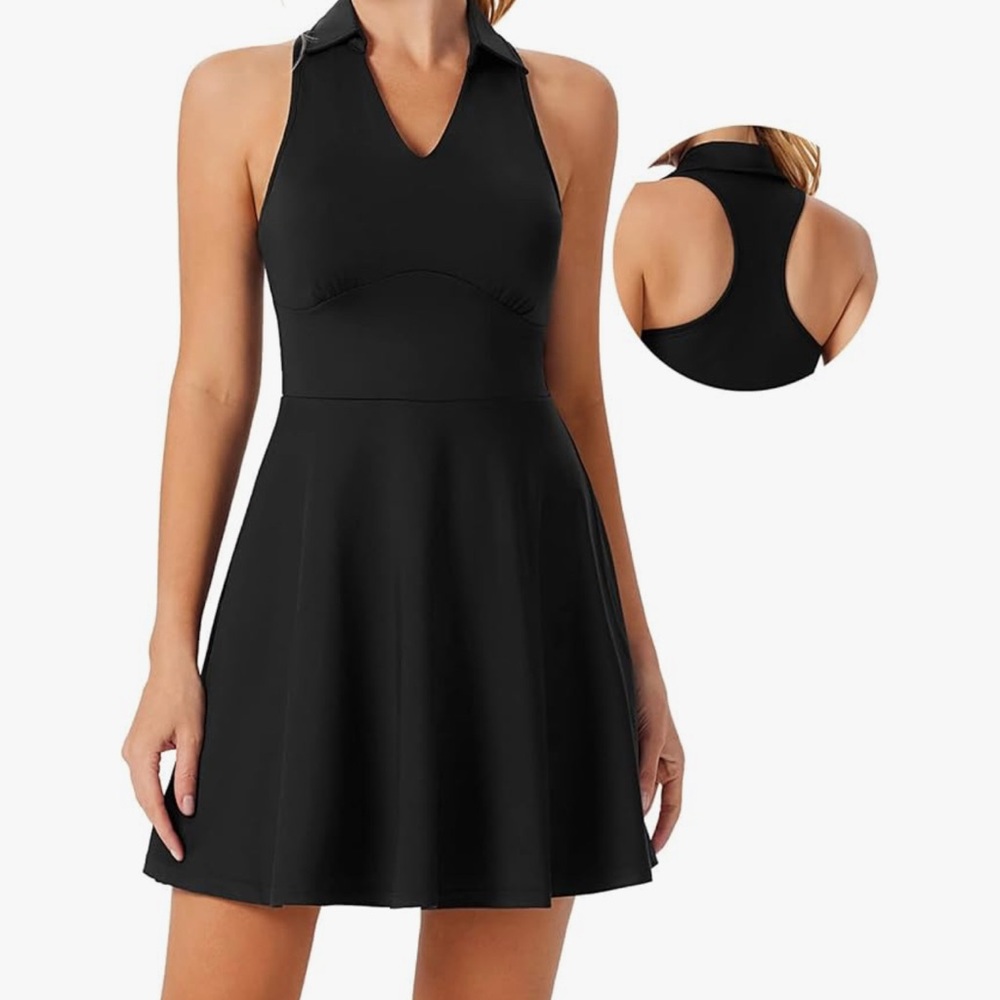 Elegant Black Sleeveless Dress